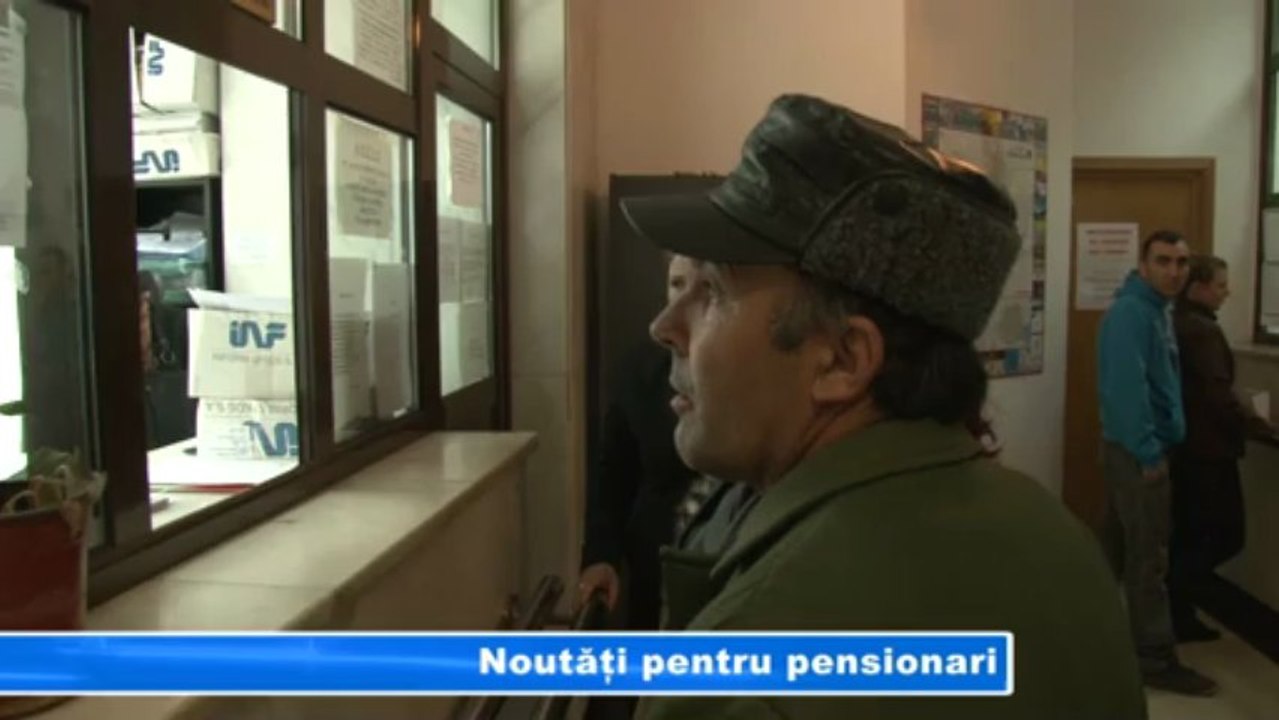 NOUTATI PENTRU PENSIONARI