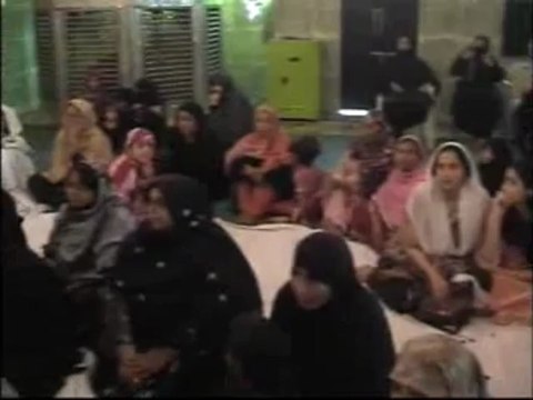 Zakira Zeeshan Fatima Majlis e Aza 2013 At Aza Khana E Zehra 18/11 p-2