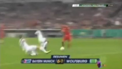 Bayern Vs Wolfsburg 6-1, DFB Pokal 2013