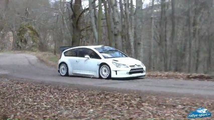 Essais David Salanon Lyon Charbo 2013 - C4 WRC