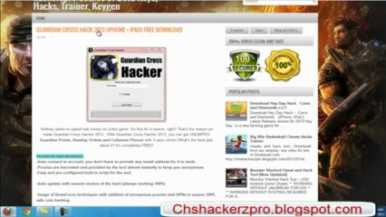 Guardian Cross Hack and Cheats Iphone,Ipad