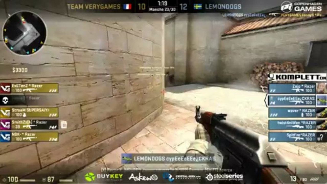 CPH 2013 : VeryGames vs Lemondogs