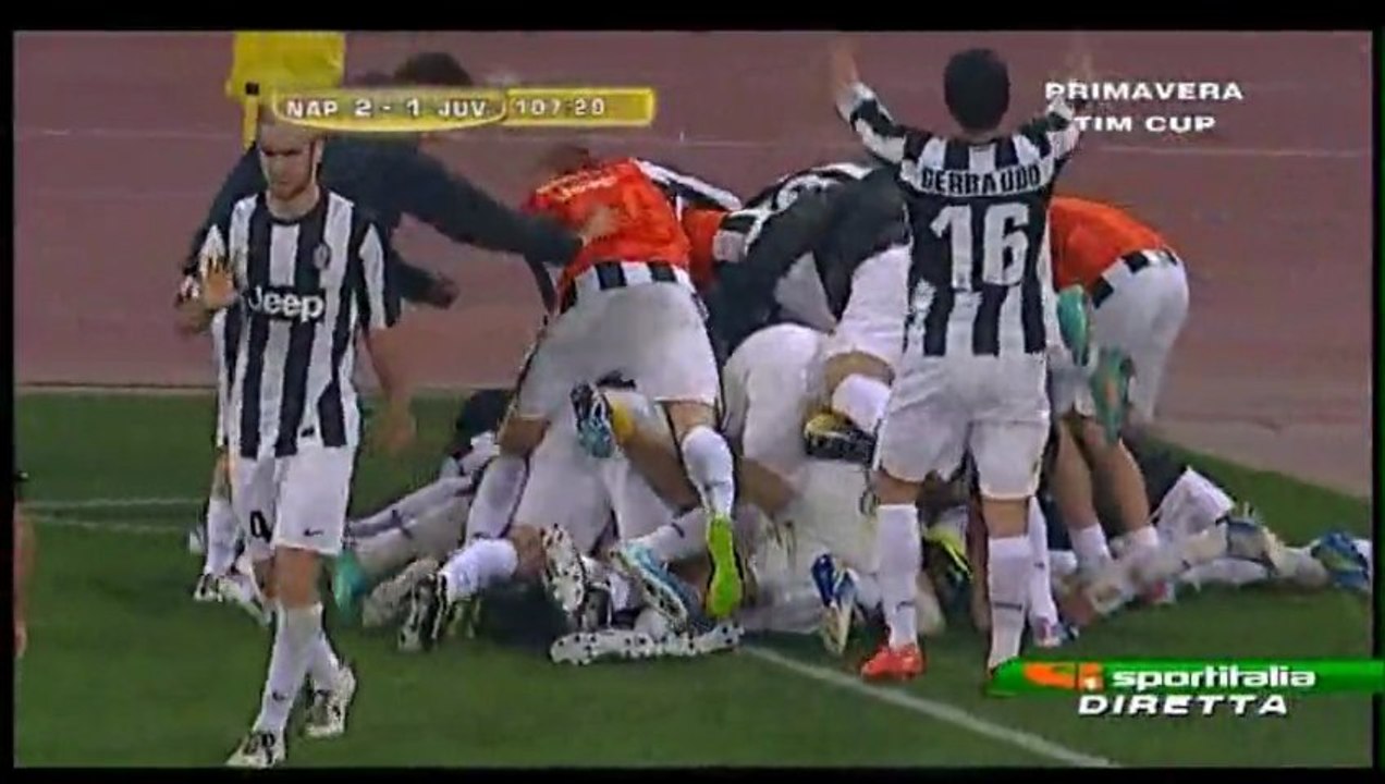 Gol Mattiello Napoli-Juventus 1-2 Finale Coppa Italia Primavera 2013