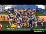 Premiazione Juventus Coppa Italia Primavera 2013