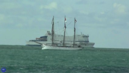 Brittany Ferries - Armorique & Marité dans le Raz Blanchard