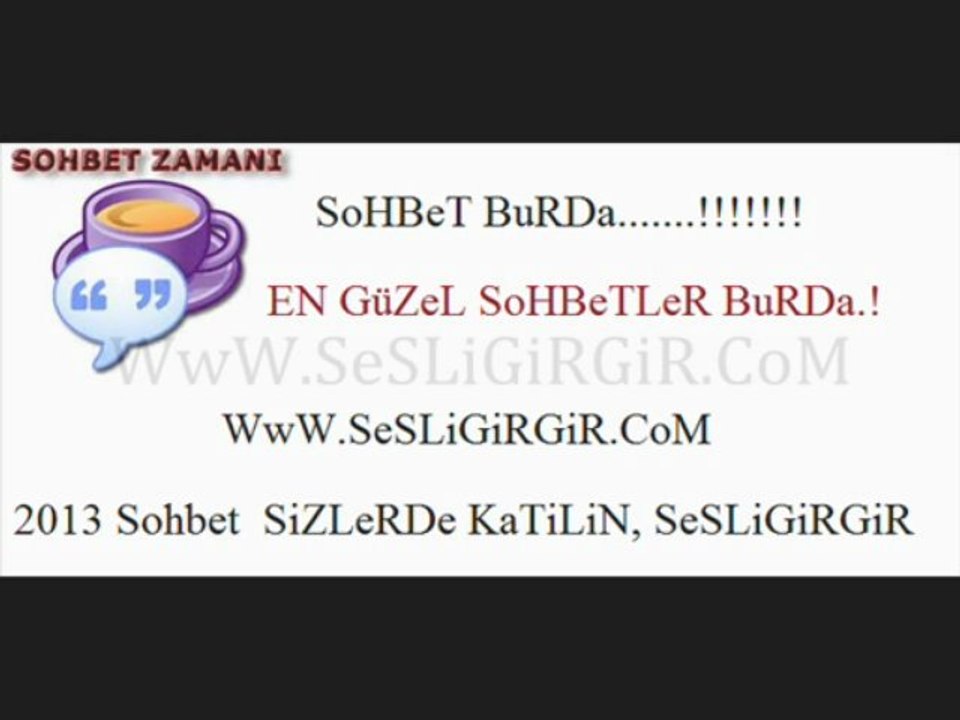Sesligirgir.com========SESLİGİRGİR.COM. ===========2013 Yılının En Güzel Doğum Günü Şarkısı Seçildi  !