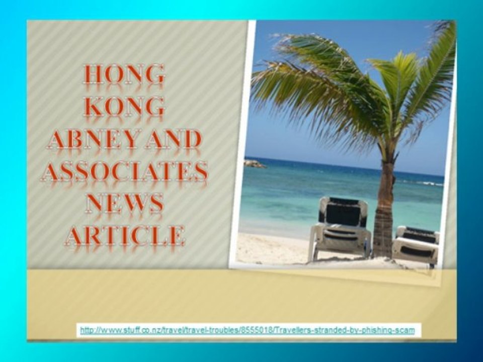 hong kong abney and associates news article, Matkustavat pulaan kalastelu
