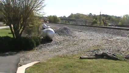 Norfolk Southern stack train through Austell Ga into Whitaker Yard.