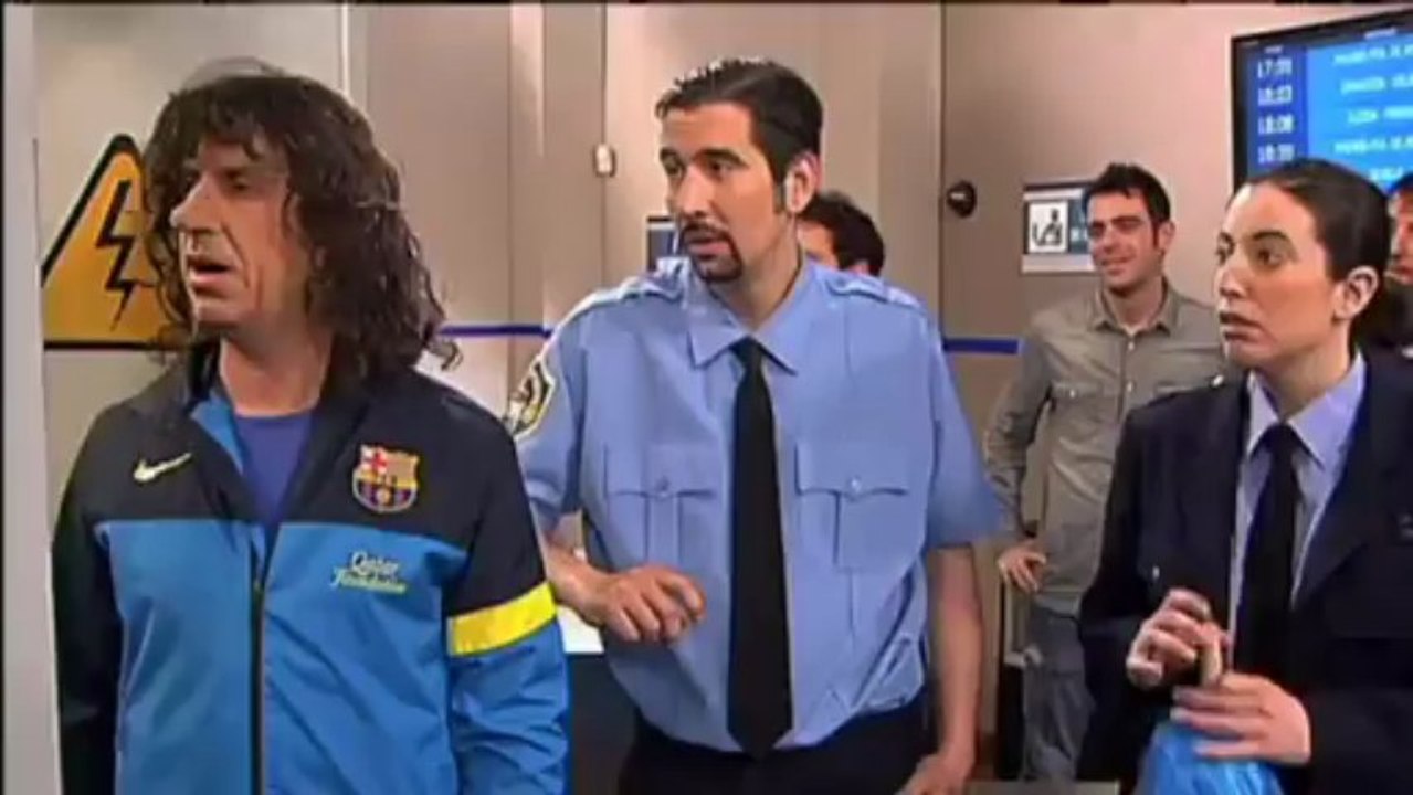 TV3 - Crackòvia - Puyol i l'arc detector de metalls