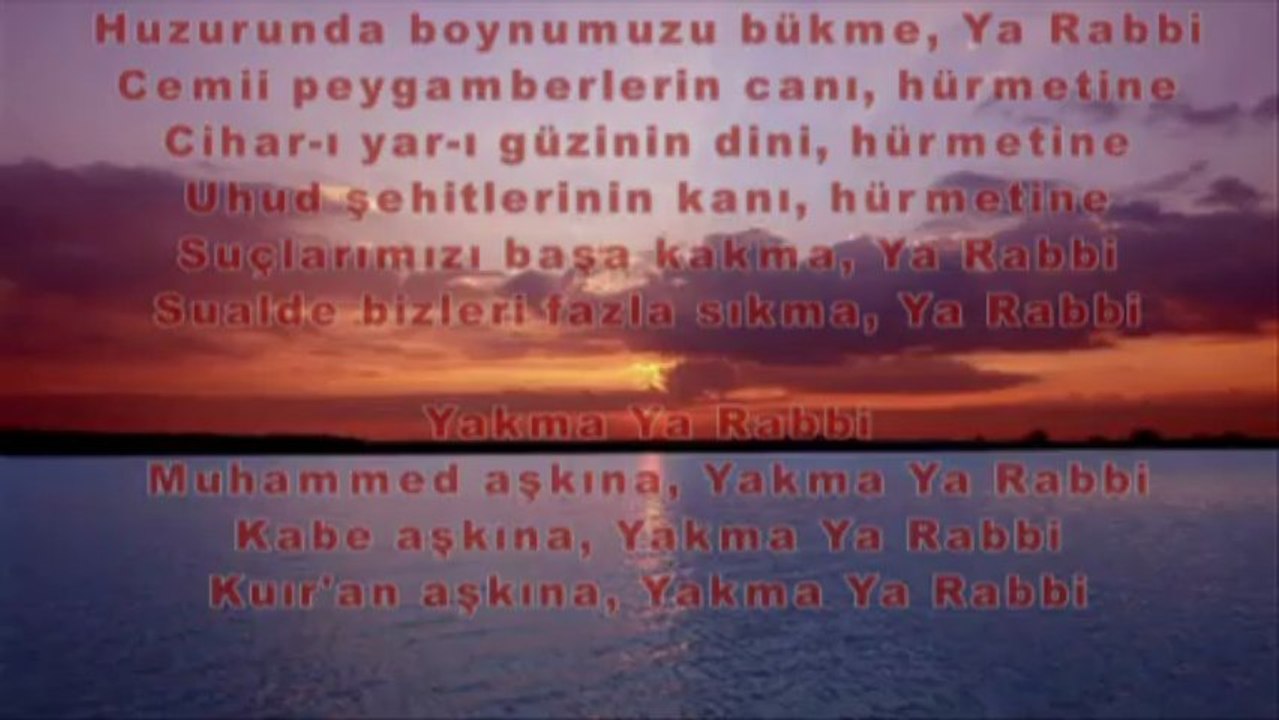 Tuncer Yolal - Yakma Ya Rabbi 2013 ilahi dinle