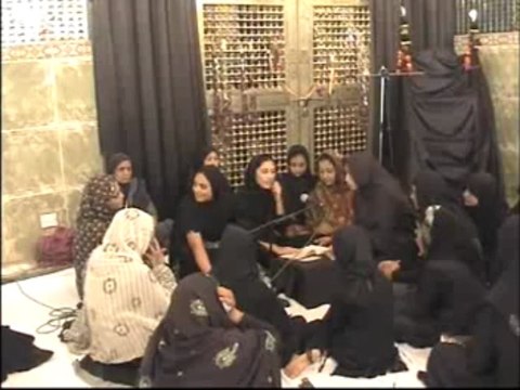 Zakira Zeeshan Fatima Majlis e Aza 2013 At Aza Khana E Zehra 16-11 p-2