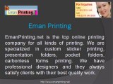 Bookmark Printing