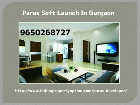 Paras Prelaunch Project In Gurgaon Call 9650268727