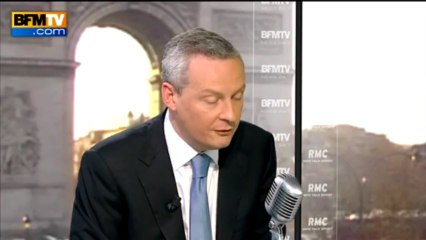 Bruno Le Maire: "Je propose à François Hollande de donner l'exemple et de démissionner de son poste dans la fonction publique" - 17/04
