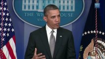 President Obama Speaks on Attacks in Boston - LALA KHẮC PHỤC TƯỜNG BỊ MỐC