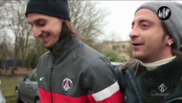 Ibra, Beckham, Ancelotti et Pastore piégés par la télé italienne !