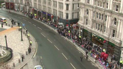 Thatcher: premières images à la cathédrale St-Paul