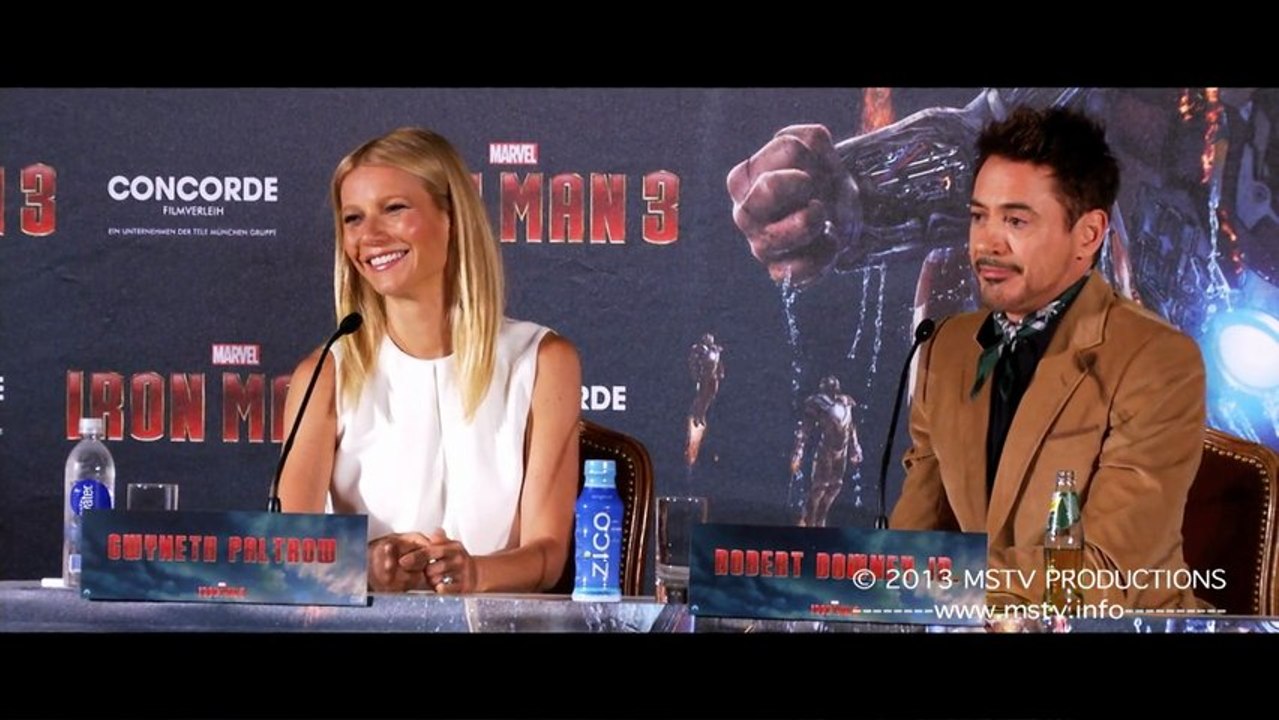 Iron Man 3 - Pressekonferenz München