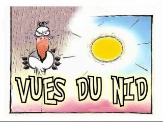 Vues du nid - Emma la cigogne et Roger le charbonnier