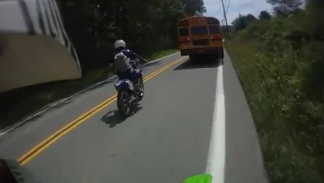 Course Poursuite Motocross et Police