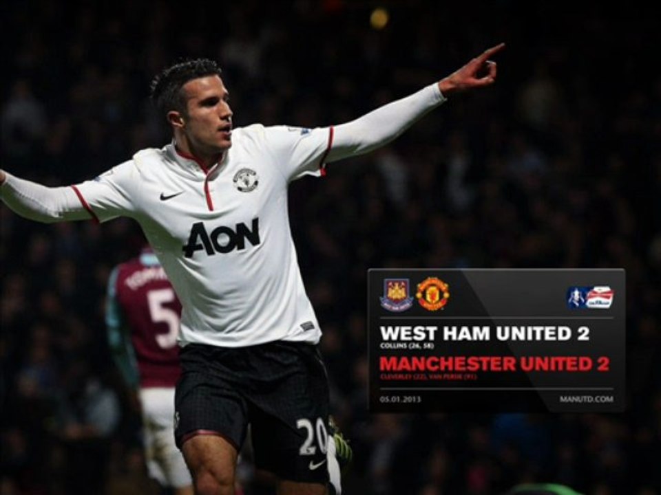 West Ham vs Man United Streaming 17 April 2013
