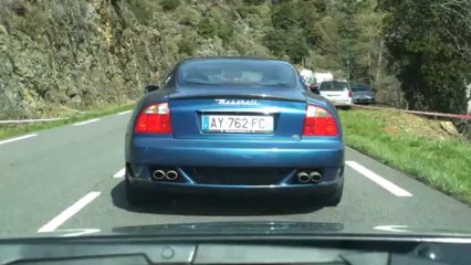 Mon Boxster 3.2 S  en V.I.P. Col St Pierre 13 et 14 Avril 2013