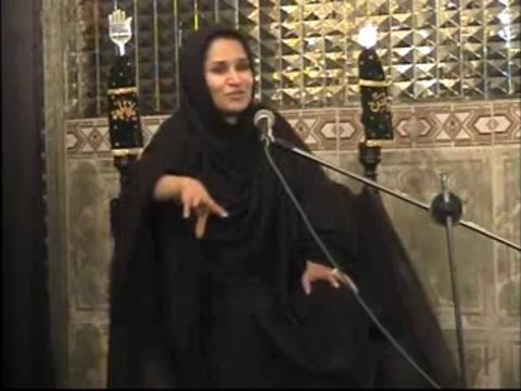 Zakira Zeeshan Fatima Majlis e Aza 2013 At Aza Khana E Zehra 22-11 p-1