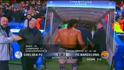 Ronaldinho vs Chelsea - 2004-05 - TV 720p -  Roni Tv تعليق عدنان حمد