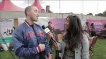 Mike Posner interview at Wireless Festival 2011 with Virtual Festivals