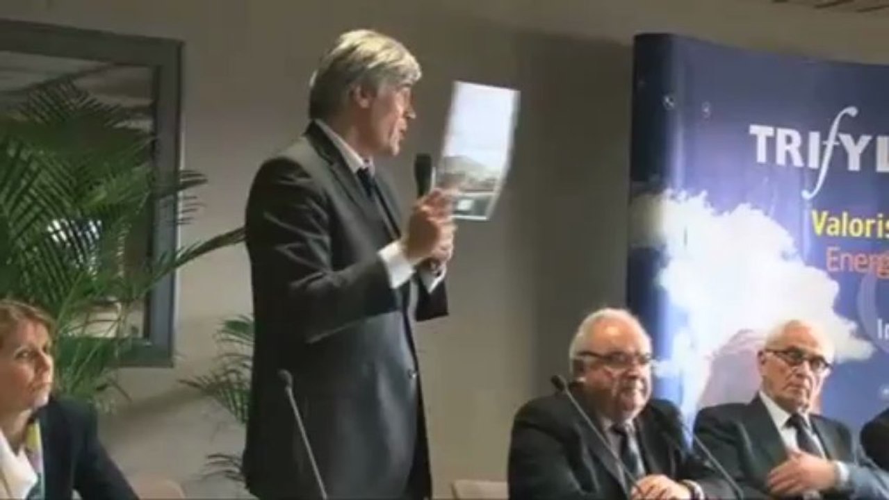 Visite du siège de Trifyl syndicat départemental de valorisation des déchets ménagers