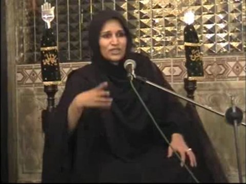Zakira Zeeshan Fatima Majlis e Aza 2013 At Aza Khana E Zehra 22-11 p-2