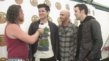 The Script interview at Isle Of Wight Festival 2011 with Virtual Festivals