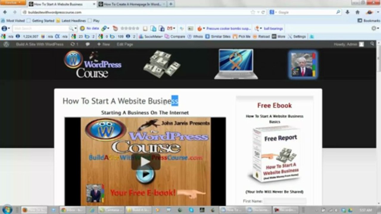 How To Create A Homepage In WordPress