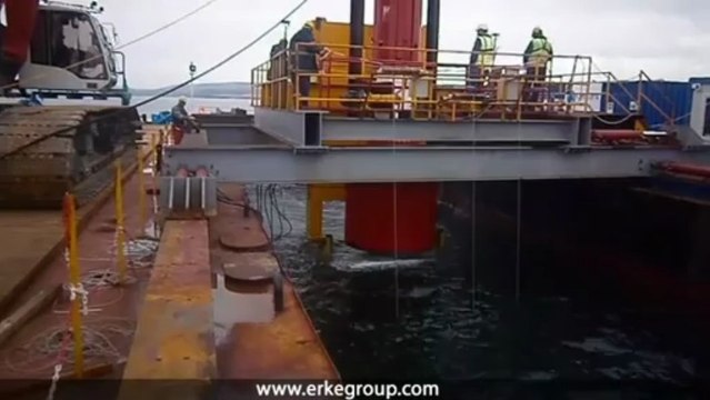 ERKE Dış Ticaret ltd., IHC S-280 Hydraulic Hammer - İzmir Körfez Köprüsü