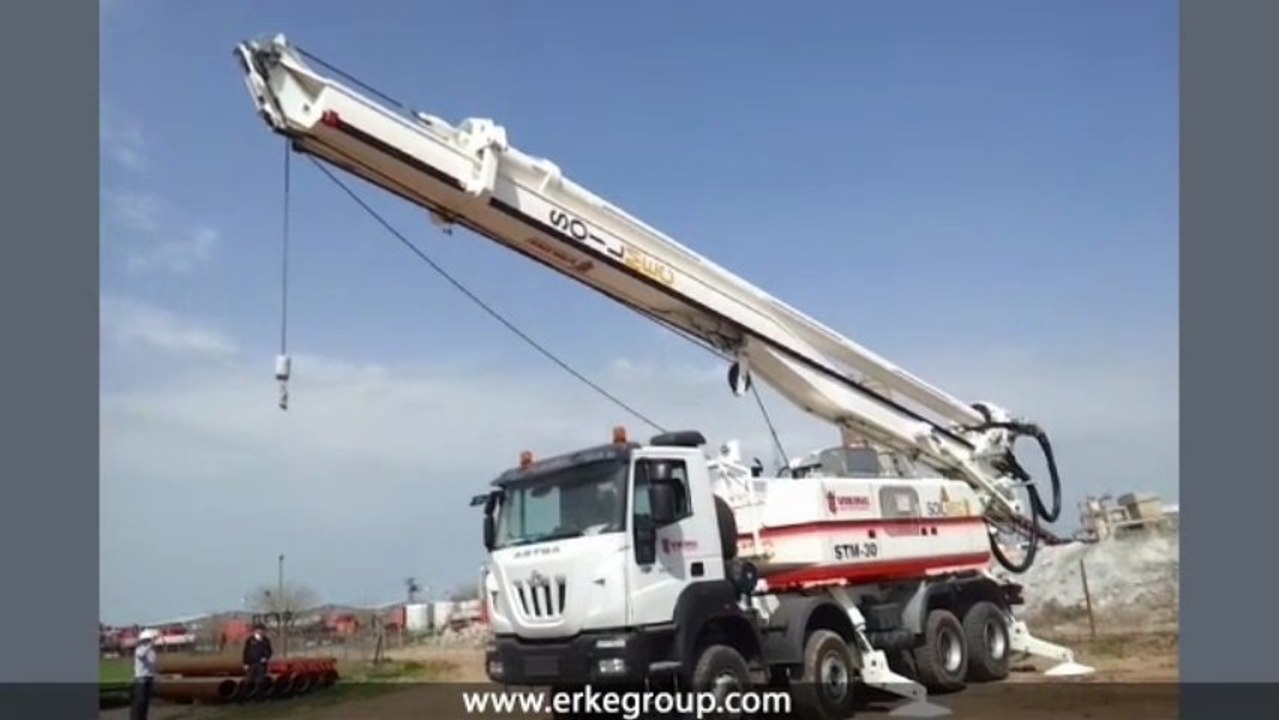 ERKE Dış Ticaret ltd., Soilmec STM-30 Truck Mounted Piling Rig - Diyarbakır - www.erkegroup.com
