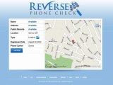 Reverse Phone Lookup - Run Reverse Number Lookup - Reverse Phone Check - Discover Who Owns Any Phone Number land Line or Cell Phone, Instantly!