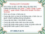 Dịch vụ IT,sửa chữa,bảo trì,cài đặt máy tính tận nơi quận 3 - 0873005483