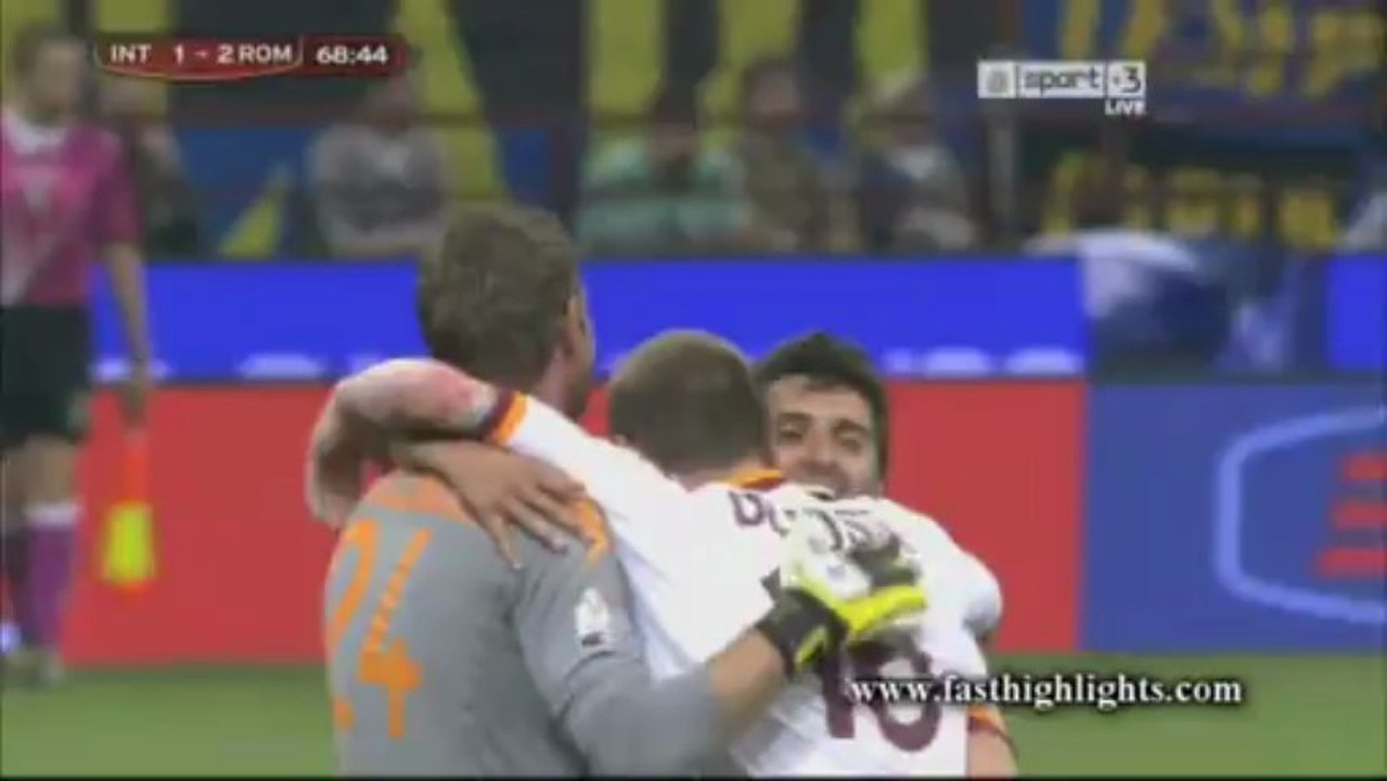 Inter Milan 2-3 AS Roma (Coppa Italia)