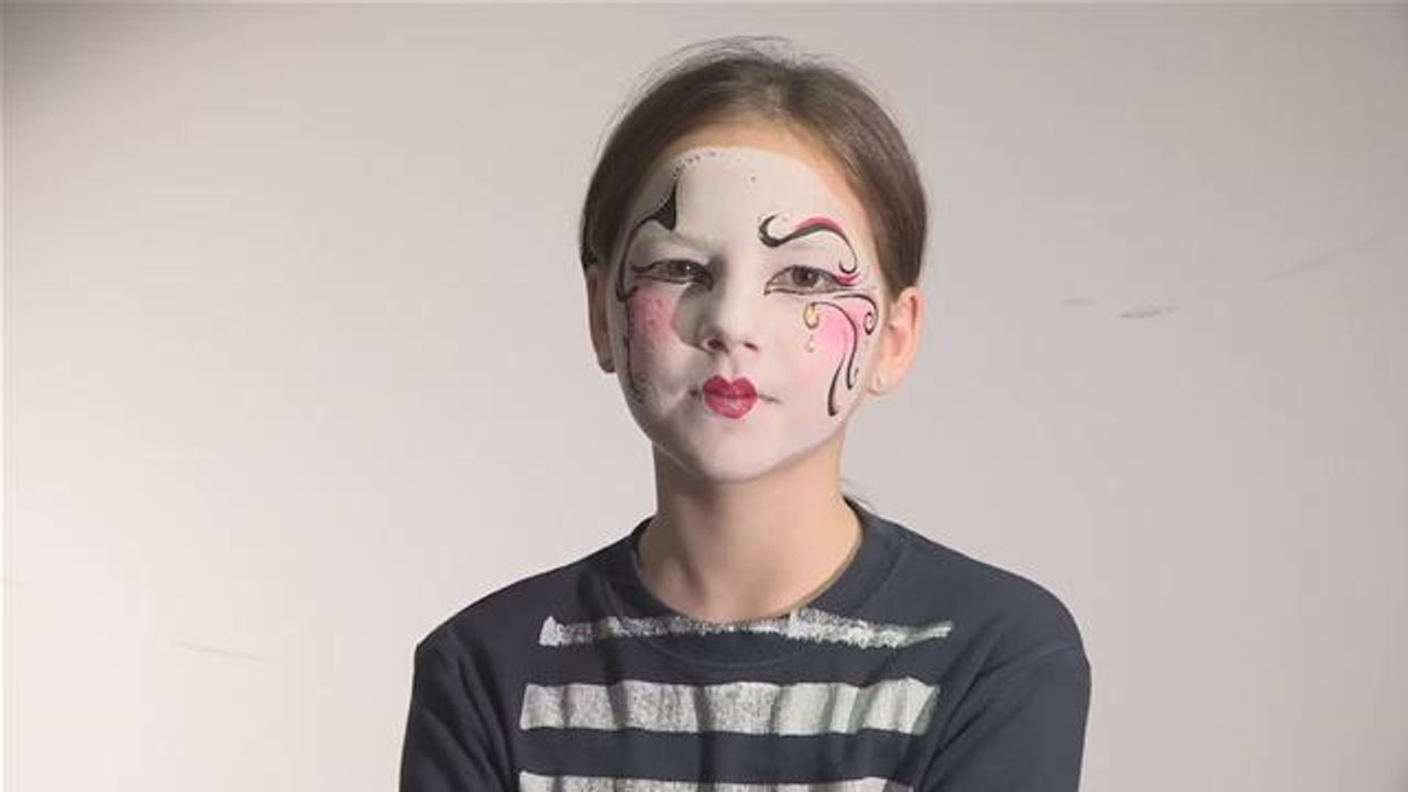 How To Do Circus Face Paint