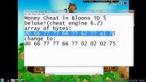 Bloons TD5 Deluxe Money Cheat (Cheat Engine 6.2) and Crack Included