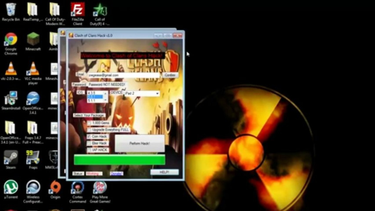 Clash of clans Hack Tool Unlimited | 2013 Updated