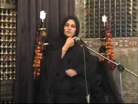 Zakira Zeeshan Fatima Majlis e Aza 2013 At Aza Khana E Zehra