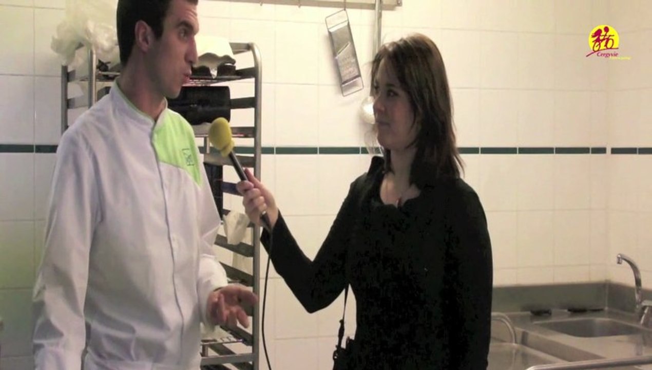 Xavier Laine, vainqueur du concours ARIV - catégorie cuisine