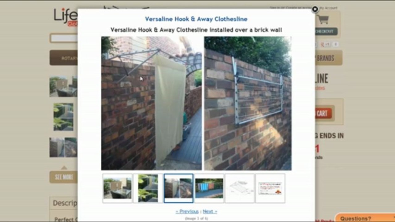 Video on Clotheslines for Small Spaces