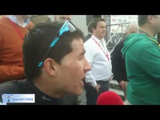 Flèche Wallonne 2013 - Sergio Henao : "Je suis content !"