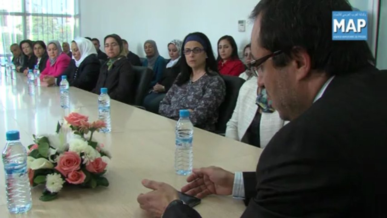 La cérémonie d'installation du premier directeur de l'Institut marocain de normalisation (IMANOR)