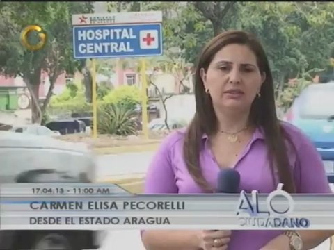 Agreden a equipo de Globovisión en Hospital Central de Maracay