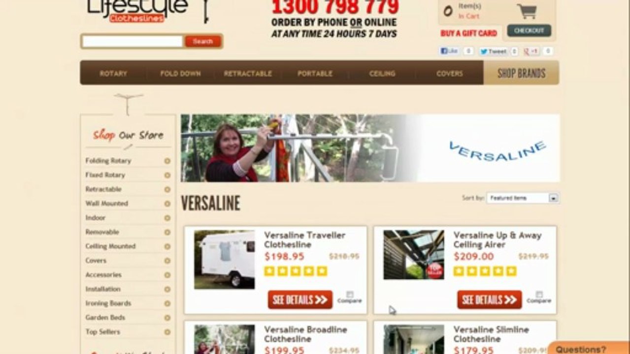 Video on Australian Clotheslines