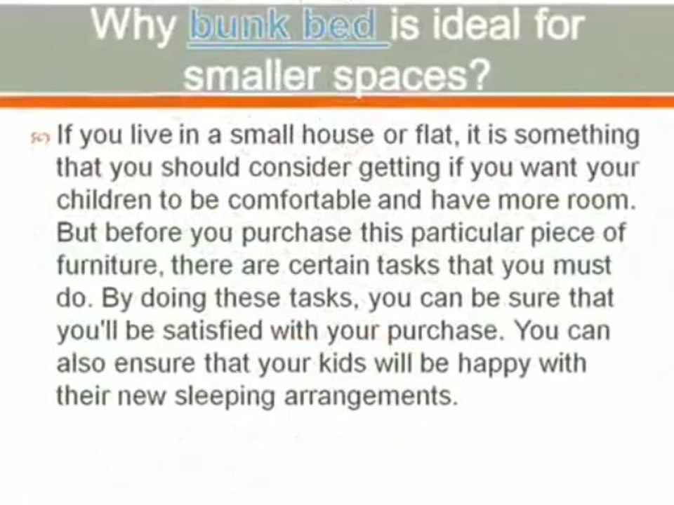 Bedroom Furniture | Things You Should Do Before Buying a Bunk Bed