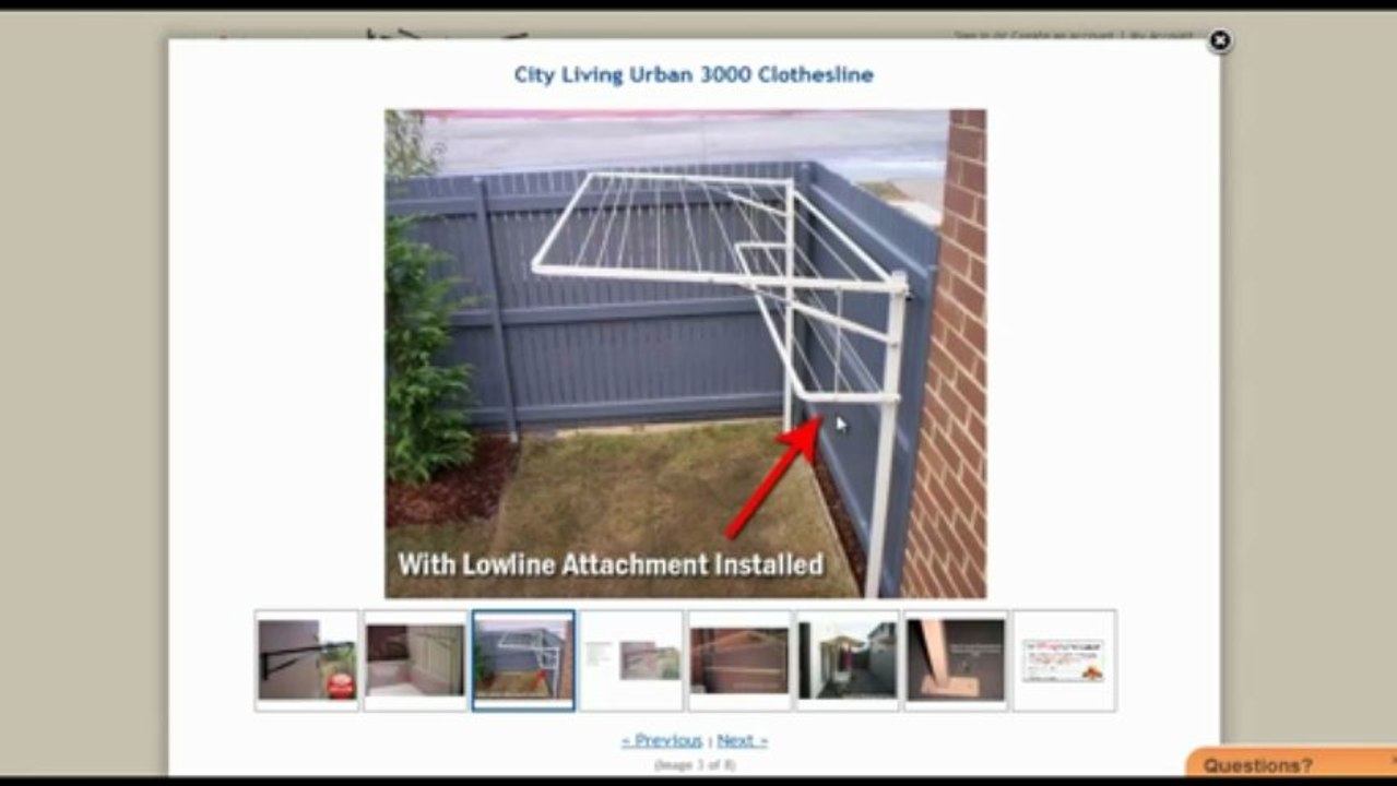 Video on Custom Made Clothes Lines